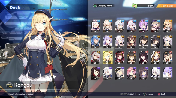 azur lane characters